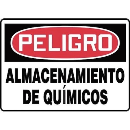 Accuform OSHA DANGER Safety Sign CHEMICAL SHMCHL155VP SHMCHL155VP